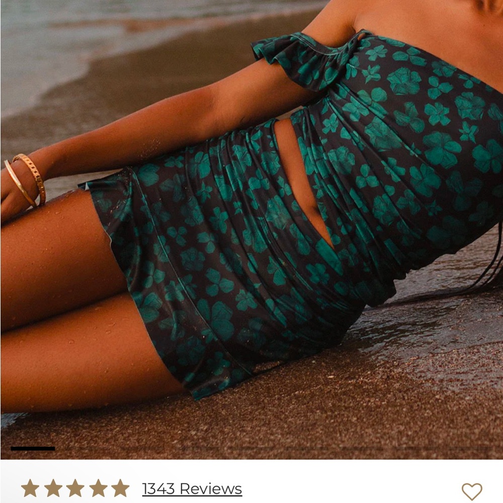 Albion swim skirt and swim tankini